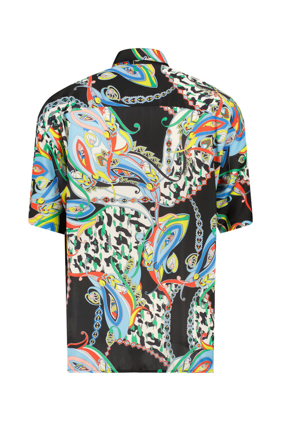 Black india shirt back