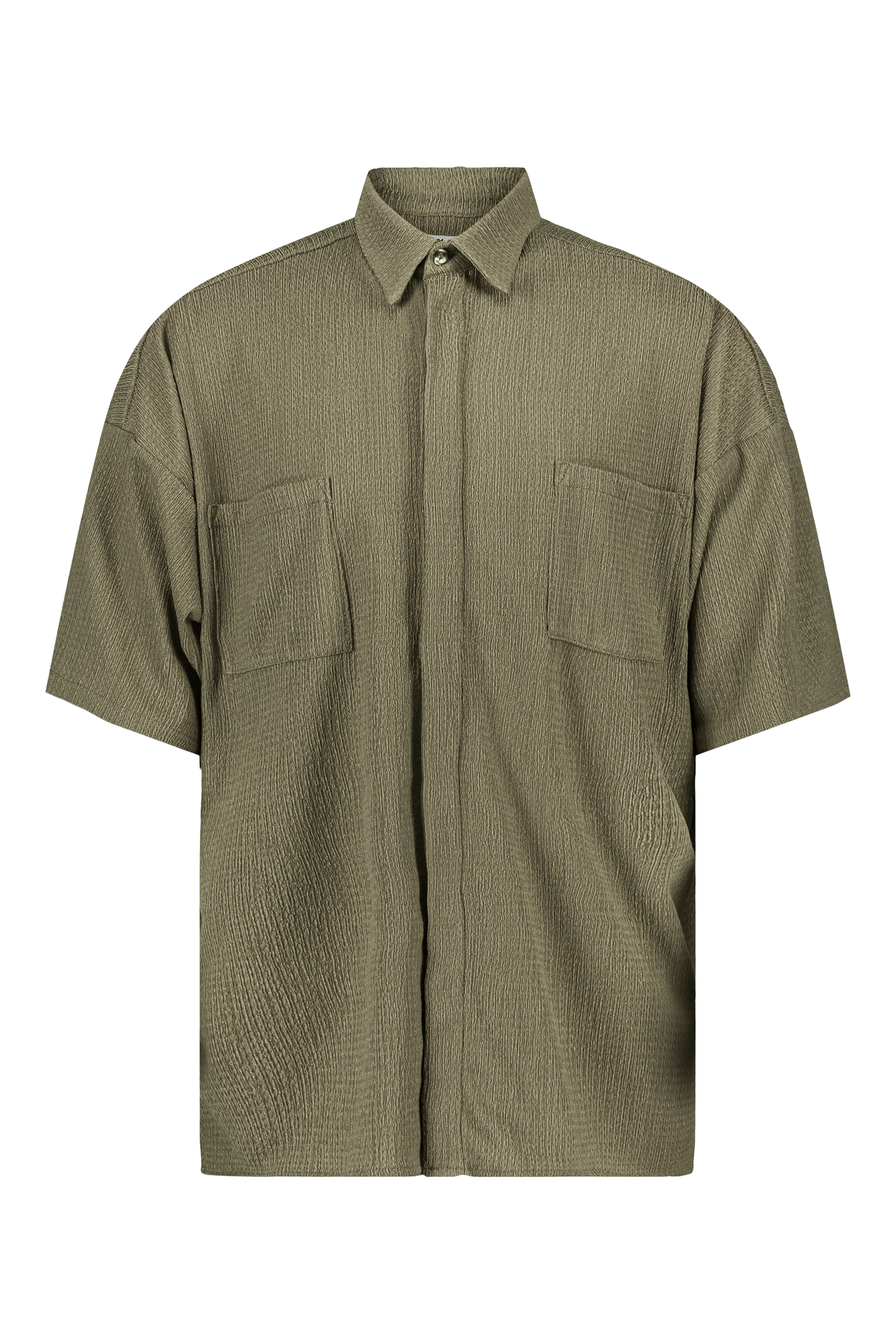The Light Kaki Shirt (front)