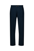 The Navy Dentelle Pants (front)