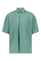 The Turquoise Shirt (front)